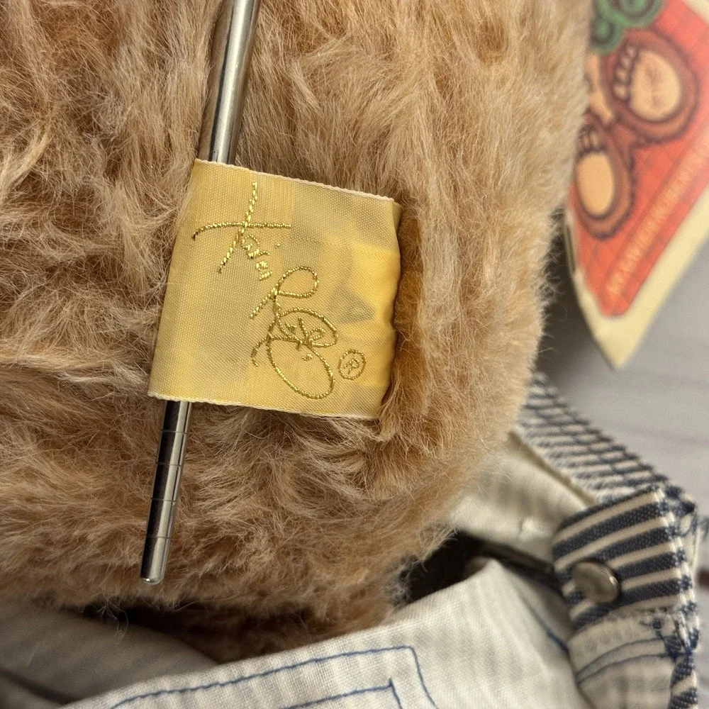 1984 Furskins Dudley Teddy Bear‎ Plush Xavier Roberts 22